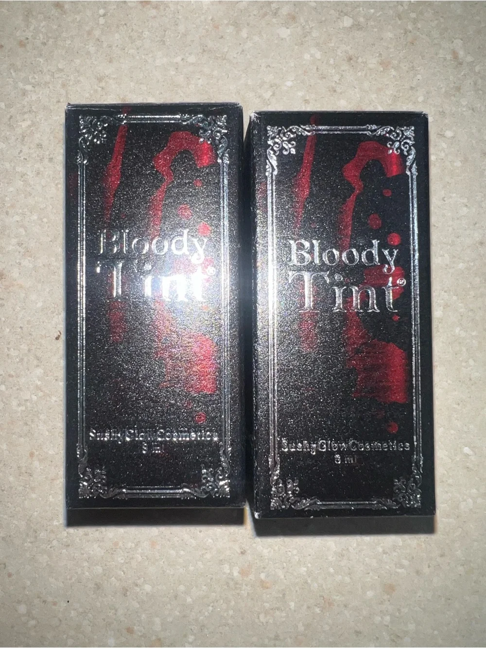SushyGlowCosmetics Bloody Tint lip stain - Bella Swan & Lilith
